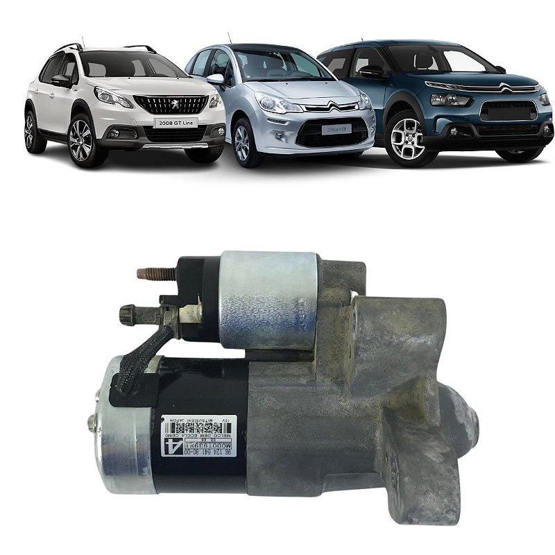 Motor Partida Peugeot 208 2008 C3 C4 Cactus 1.6 2016 a 2024