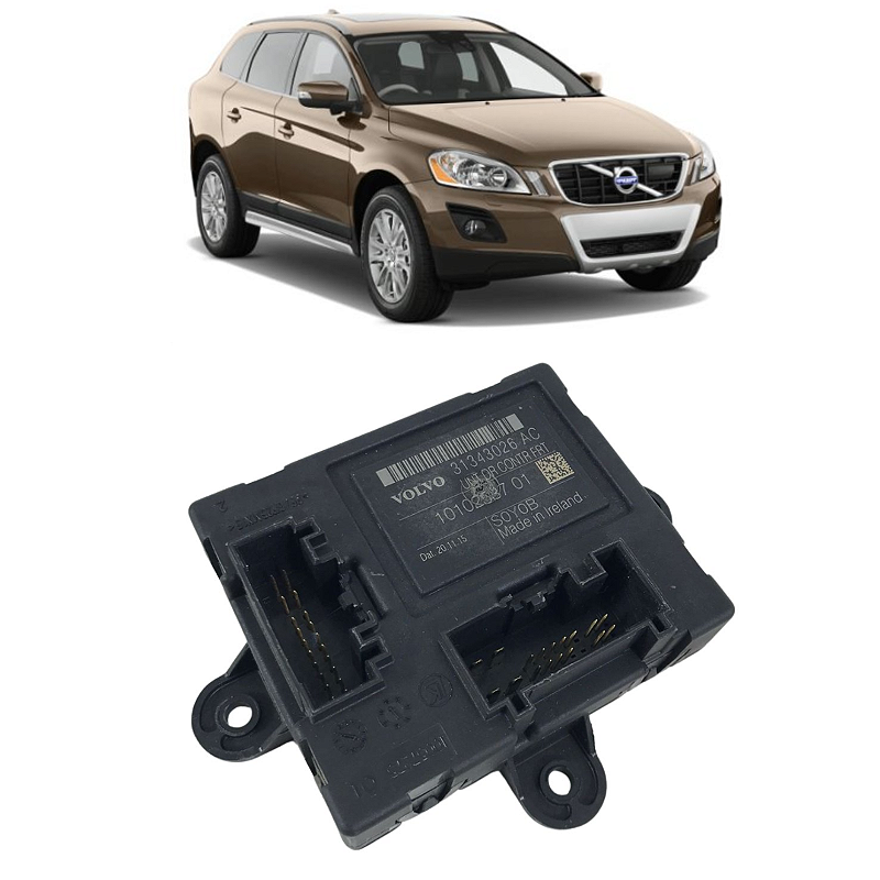 Módulo Porta Dianteira Esquerda Volvo XC60 2014 2015 a 2017