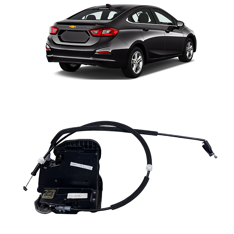 Fechadura Porta Traseira Esquerda GM Cruze 2017 2018 2019