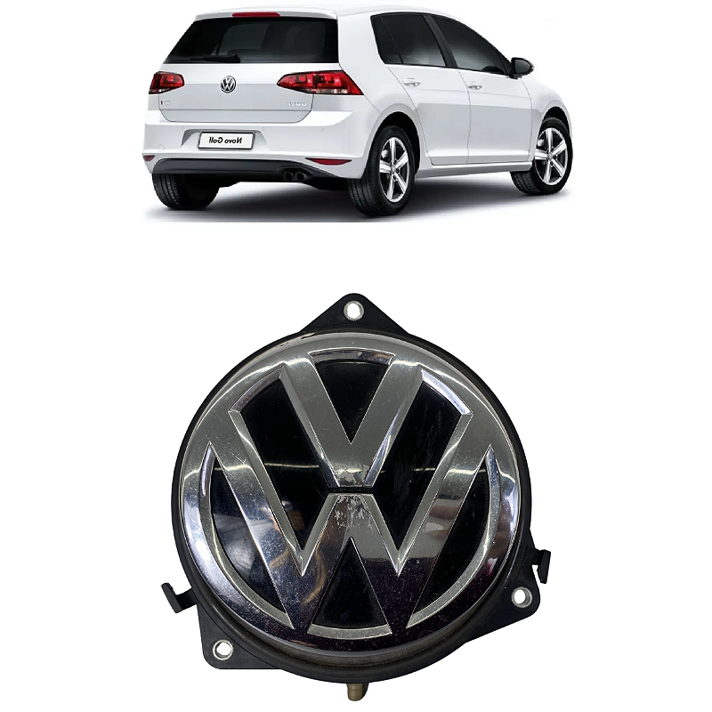 Maçaneta Tampa Traseira VW Golf Fox Saveiro 2015 a 2018