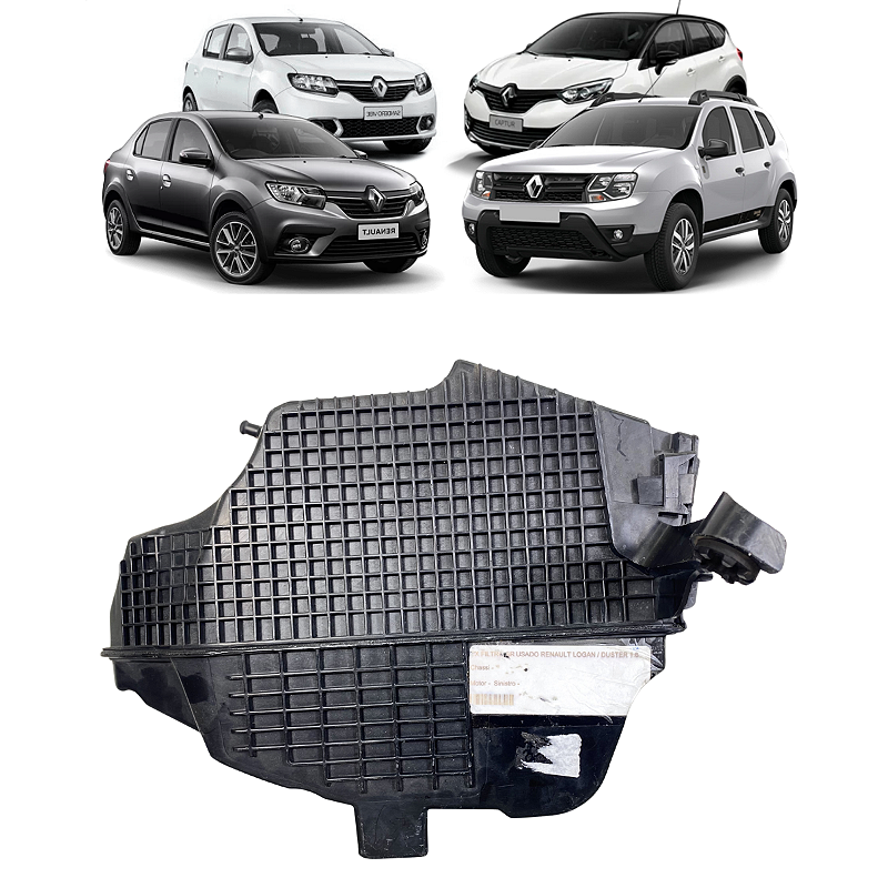 Caixa Filtro Ar Renault Sandero Logan Duster Captur 1.6 2019