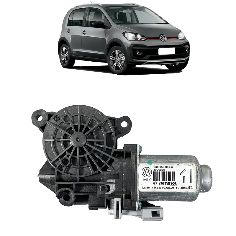 Motor Vidro Elétrico Dianteiro Direito Vw Up! 2018 2019 2020