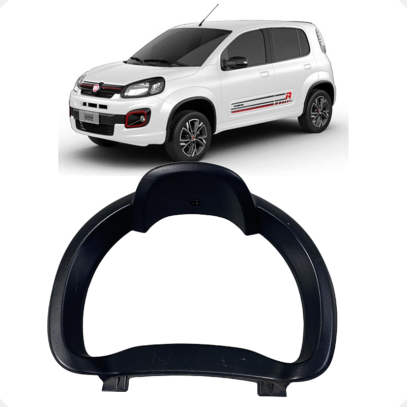 Moldura Painel Instrumentos Fiat Uno 2018 2019 2020 2021