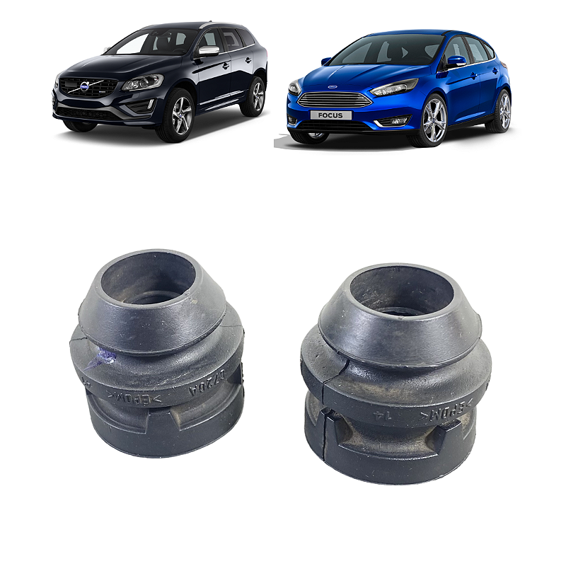 Par Borracha Coxim Do Radiador Volvo XC60 Focus Edge 2015