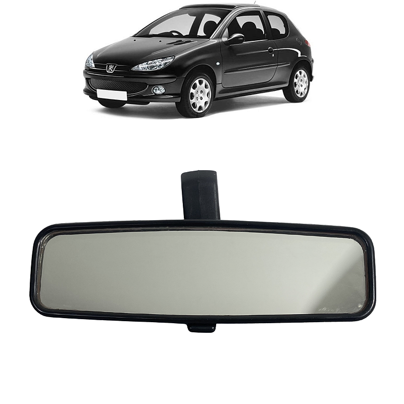 Retrovisor Interno Citroën C3 Peugeot 206 2010 2011 2012
