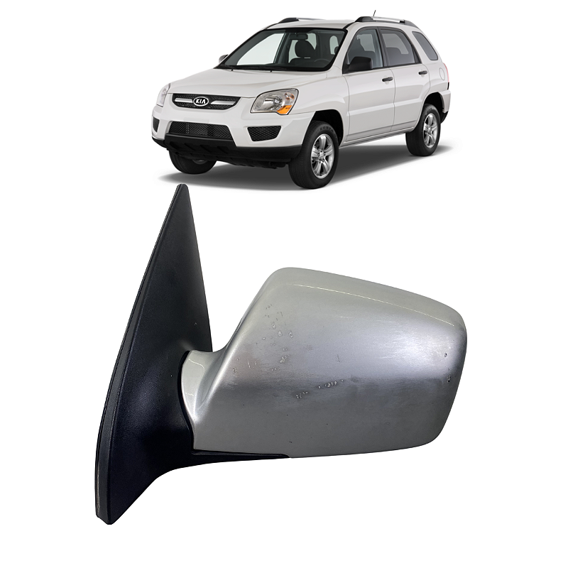 Retrovisor Esquerdo Kia Sportage 2.0 2007 2008 2009 2010
