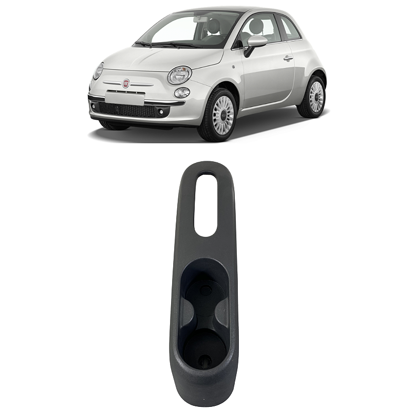 Console Central Porta Copos Fiat 500 2011 2012 2013 2014