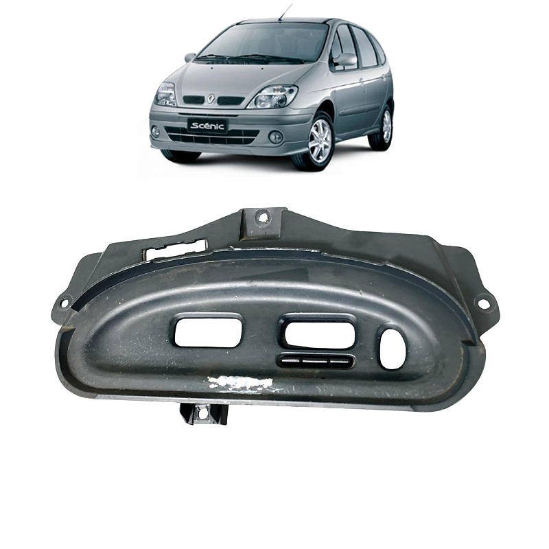 Moldura Relógio Central Renault Scenic 1999 a 2000 2001