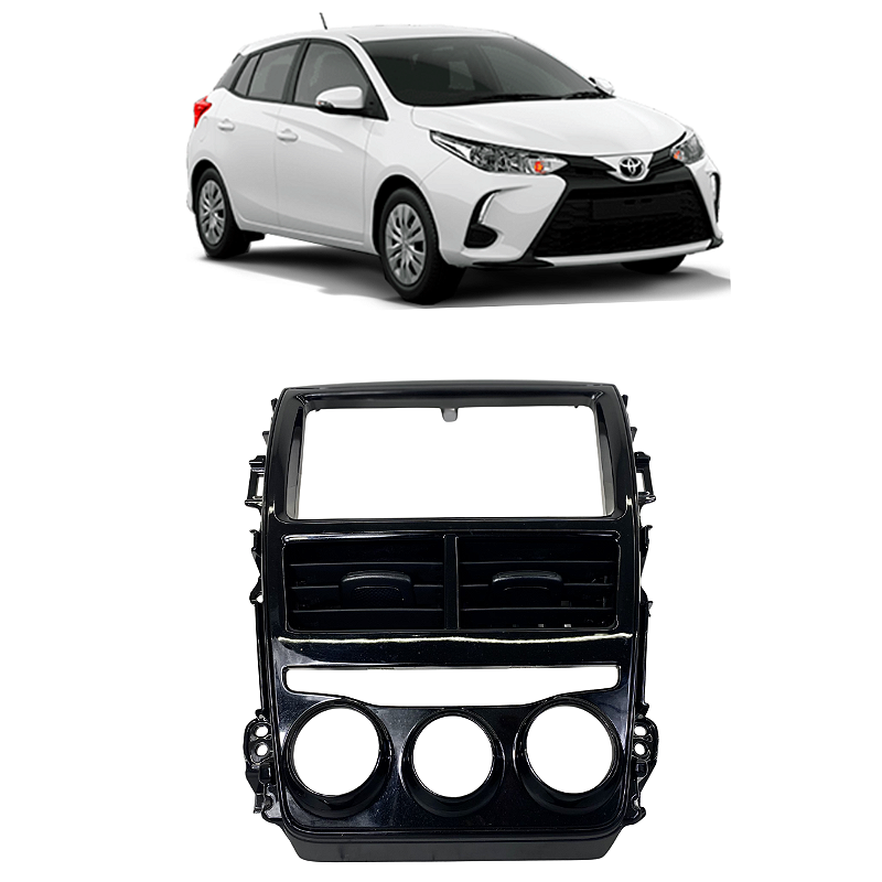 Moldura  Difusor Ar Central Toyota Yaris 2022 2023 a 2025