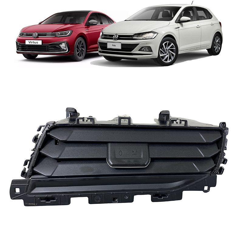 Difusor Ar Central Esquerdo VW Virtus Polo 2019 2020 a 2024