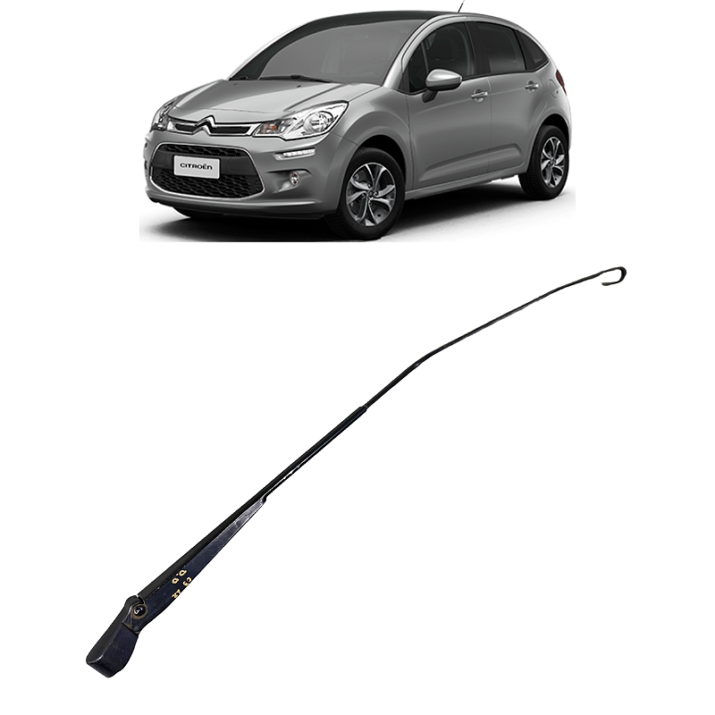 Haste Limpador Direito Citroën C3 1.4 2011 2012 2013 2014