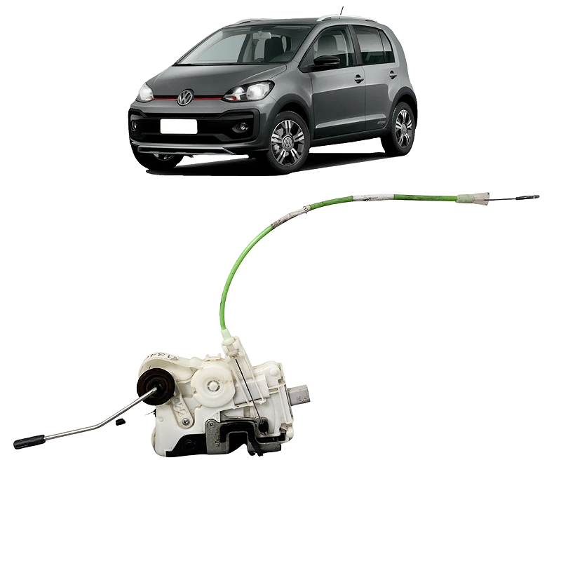 Fechadura Elétrica Traseira Esquerda VW Fox 2017 2018 a 2021