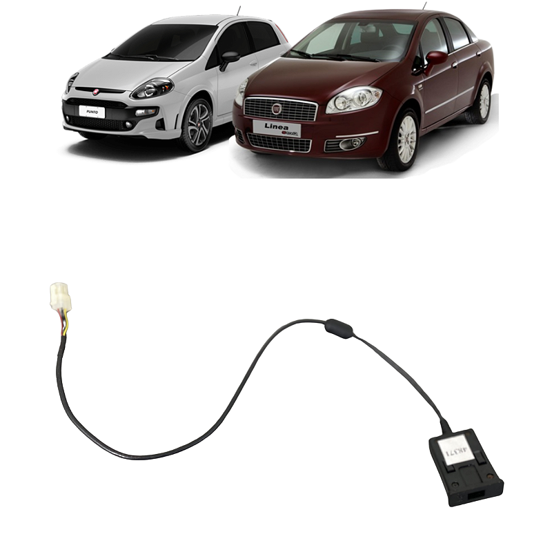 Tomada USB Fiat Linea Punto 2009 2010 2011 2012 2013 2014