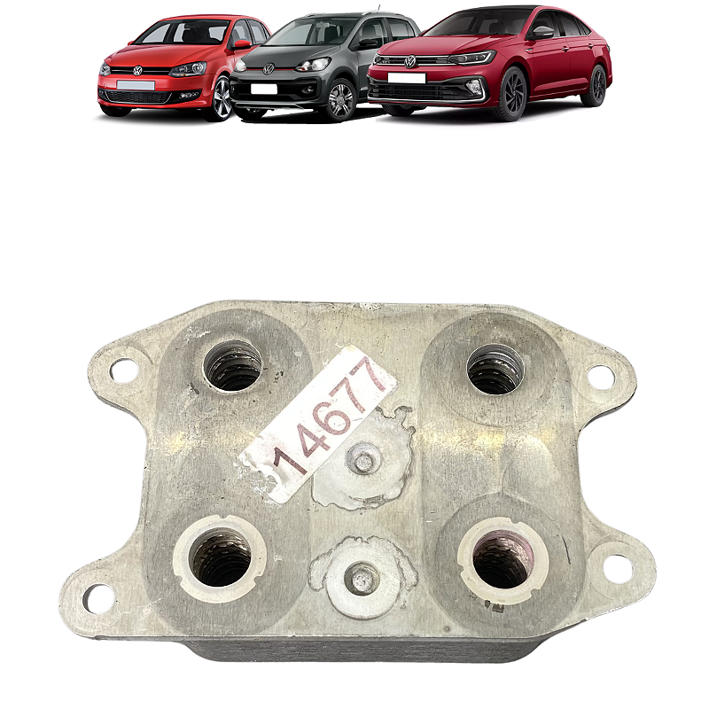 Resfriador Óleo Motor VW Virtus Polo Up! Gol 2016 a 2022