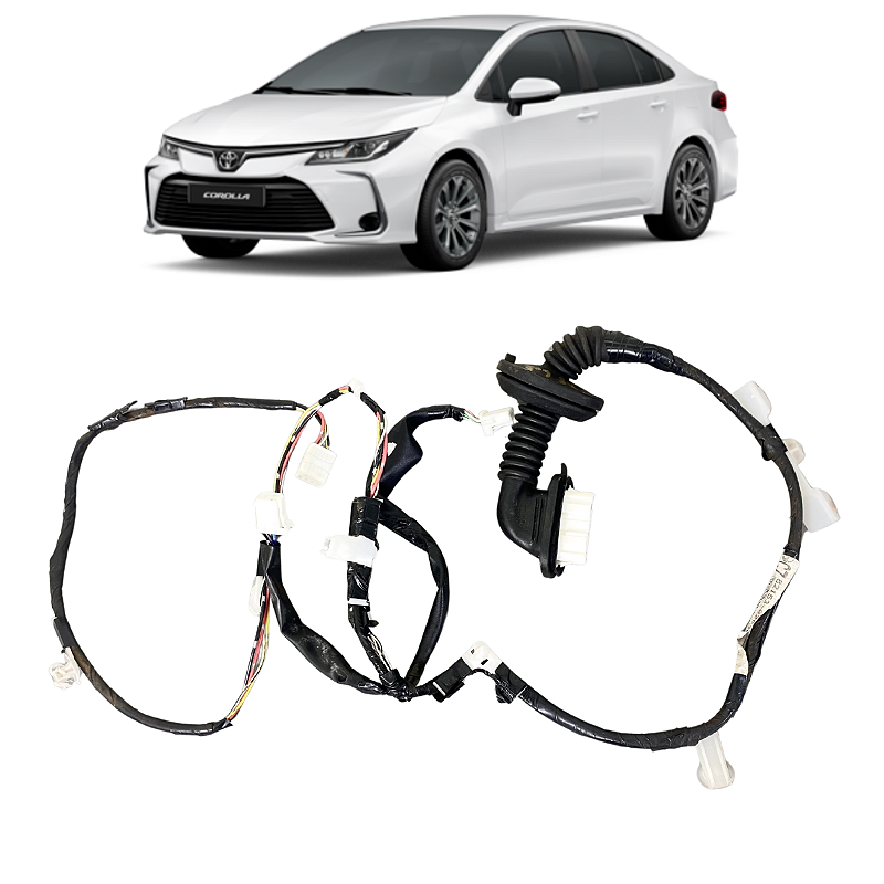 Chicote Porta Traseira Direita Corolla Xei 2016 a 2019