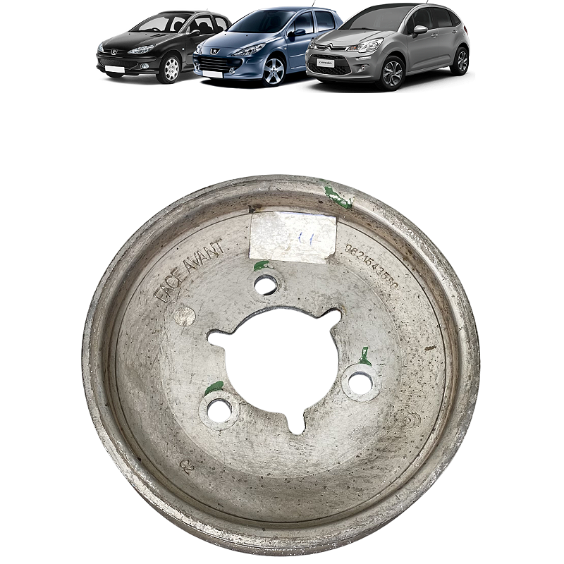 Polia Virabrequim Citroen C3 Pegeout 206 207 C3 2004 a 2012