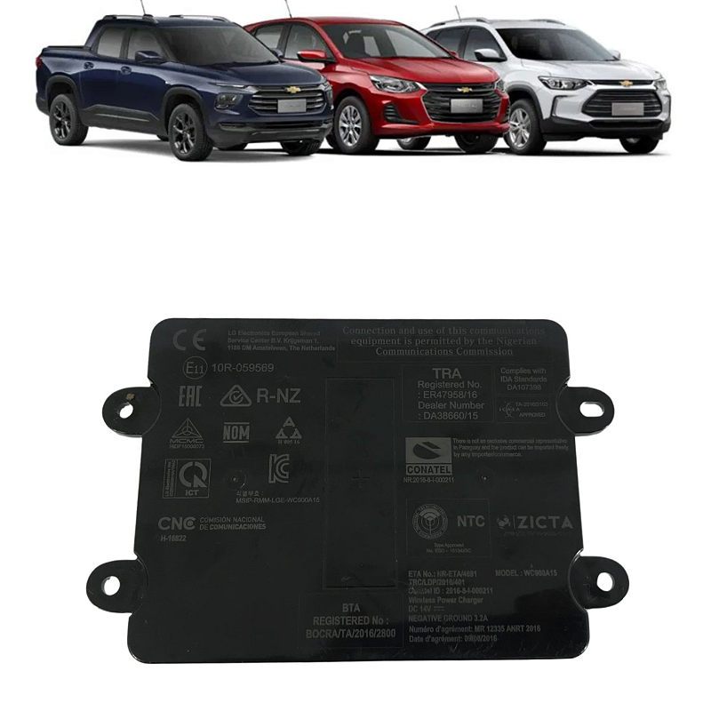 Módulo Carregador Indução GM Onix Montana Tracker 1.0 1.2