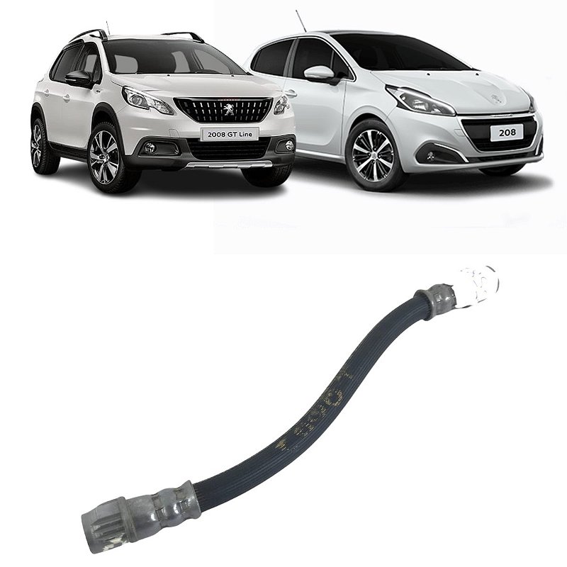 Flexível Freio Traseiro Direito Peugeot 2008 208 1.6 2018