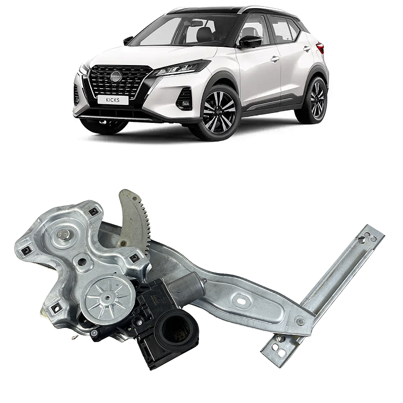 Máquina Vidro Traseiro Direito Nissan Kicks 1.6 2020 a 2022