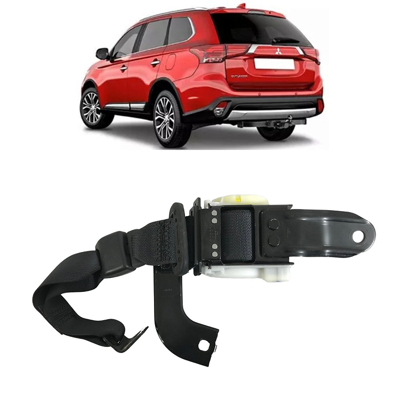 Cinto Central Traseiro Mitsubishi Outlander 2.0 2014 a 2020