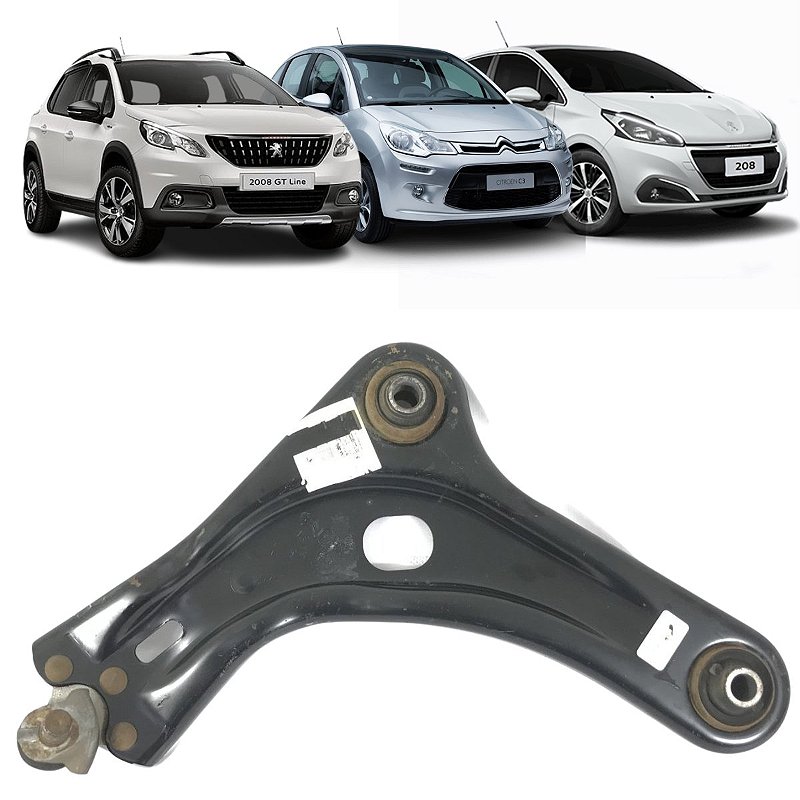 Bandeja Dianteira Esquerda Peugeot 2008 208 Citroen C3 1.6