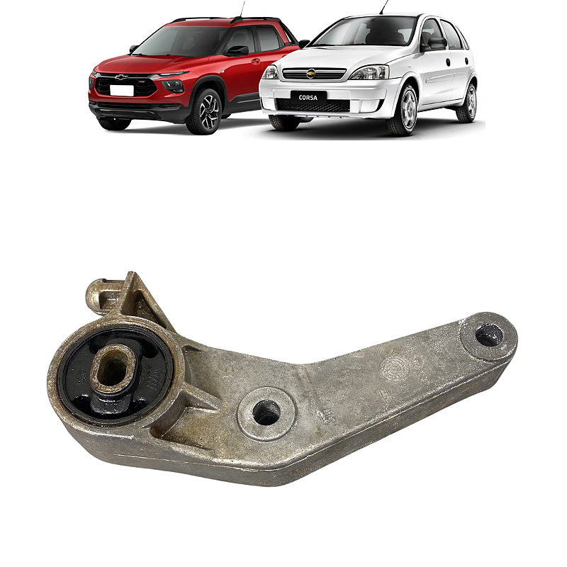Coxim Motor Traseiro Chevrolet Montana Corsa 2003 a 2012