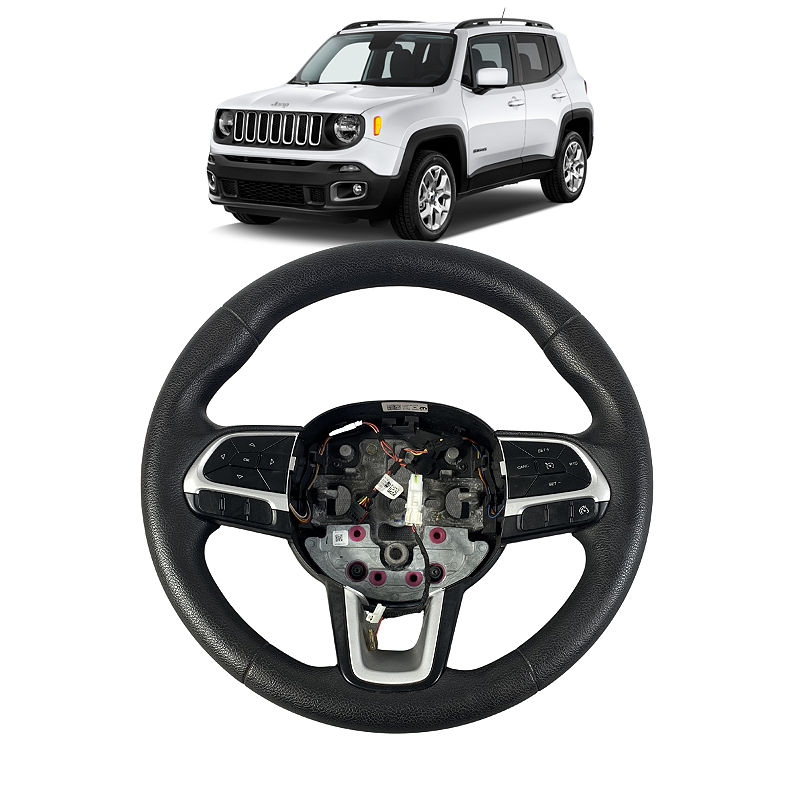 Volante Direção Jeep Renegade 1.8 2016 2017 2018 2019 a 2020