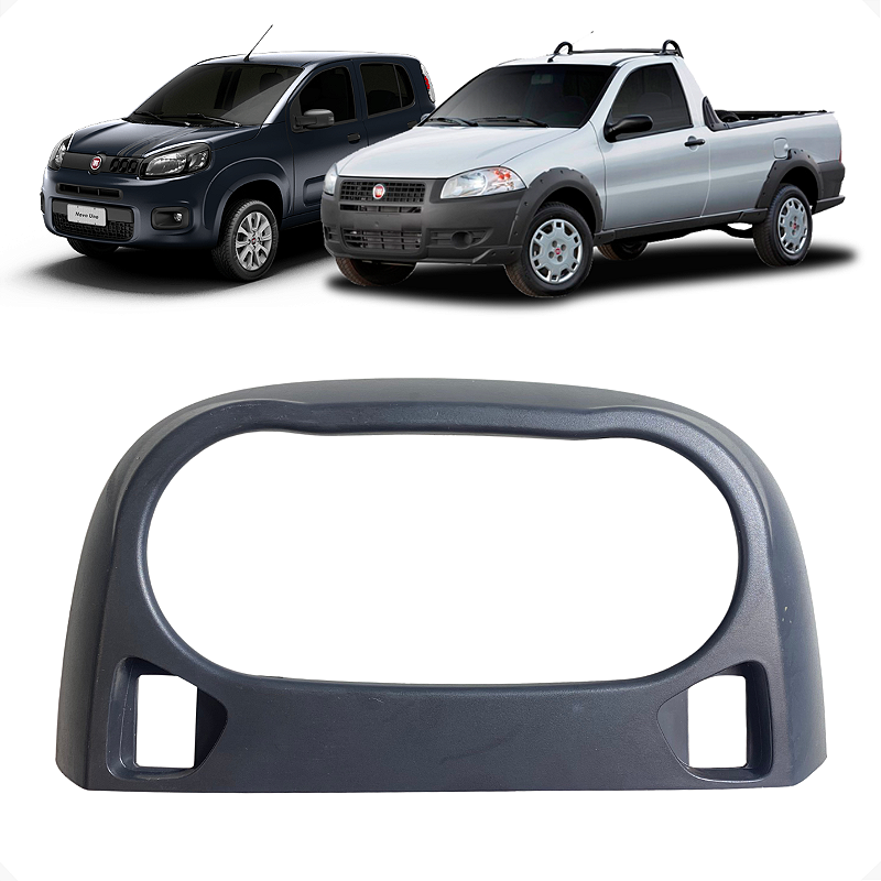 Moldura Comando Ar Fiat Uno Vivace Fiorino 2014 2015 2016 nota fiscal