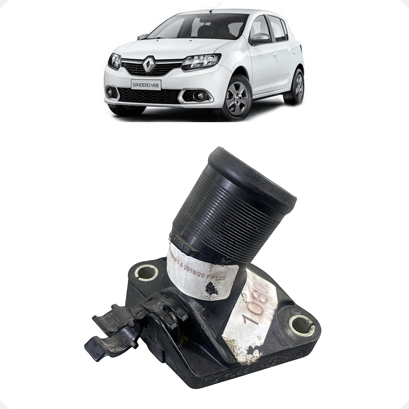 Flange Válvula Termostática Renault Sandero 2019 2020