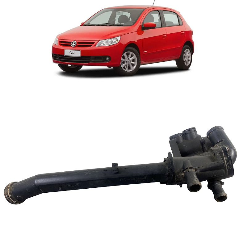 Carcaça Valvula Termostatica Volkswagen Gol Polo 2006 a 2012