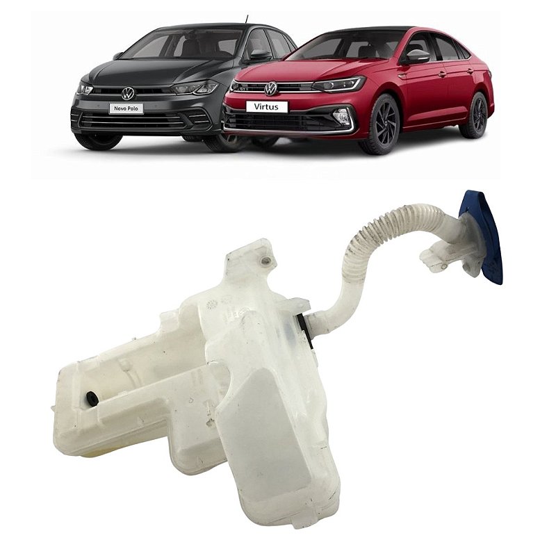 Reservatório Água Limpador VW Polo Virtus 2017 2018 a 2023