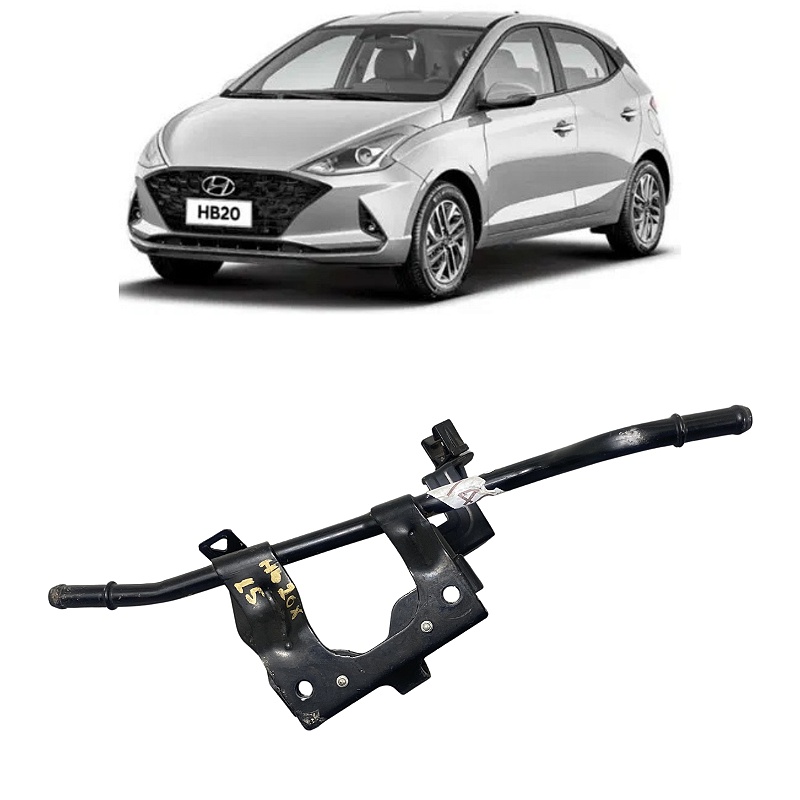 Cano Tubo Água Motor Hyundai HB20 1.0 2012 2013 2014 a 2019