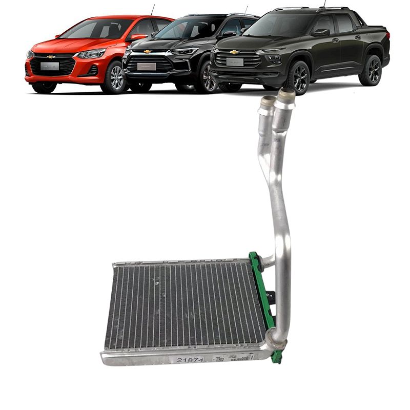 Radiador Ar Quente Onix Tracker Montana 1.0  1.2 2020 a 2024