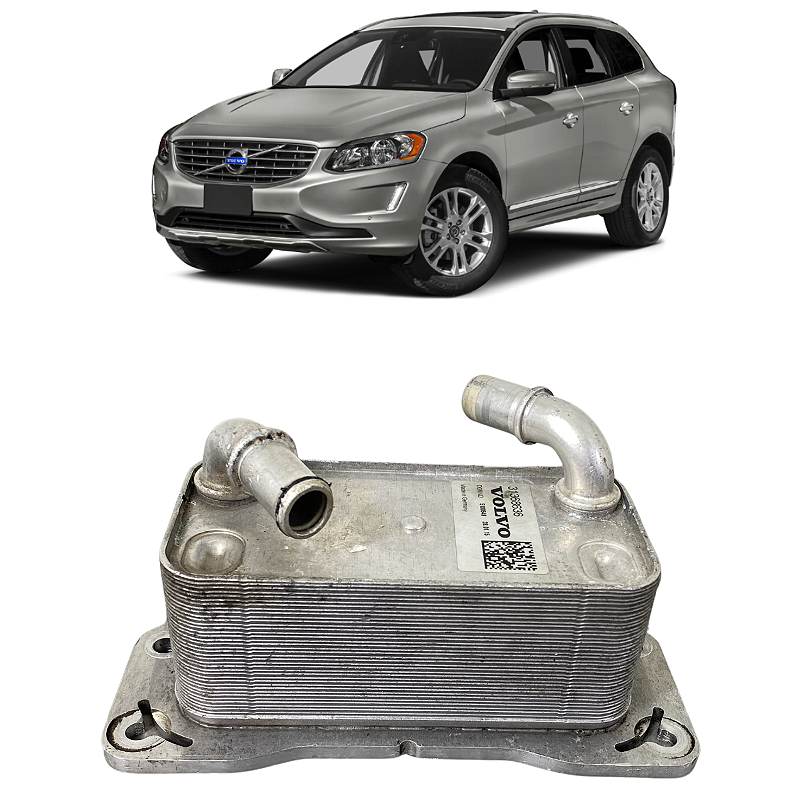 Resfriador Trocador Óleo Volvo XC60 T6 2.0 2014 2015