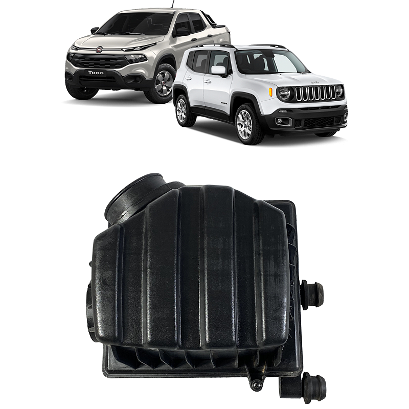 Caixa Filtro De Ar Jeep Renegade Fiat Toro 1.8 2017 a 2020