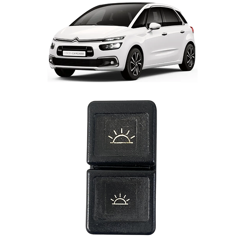 Botão Reostato Farol Citroën Picasso 2001 2002 2003 a 2012