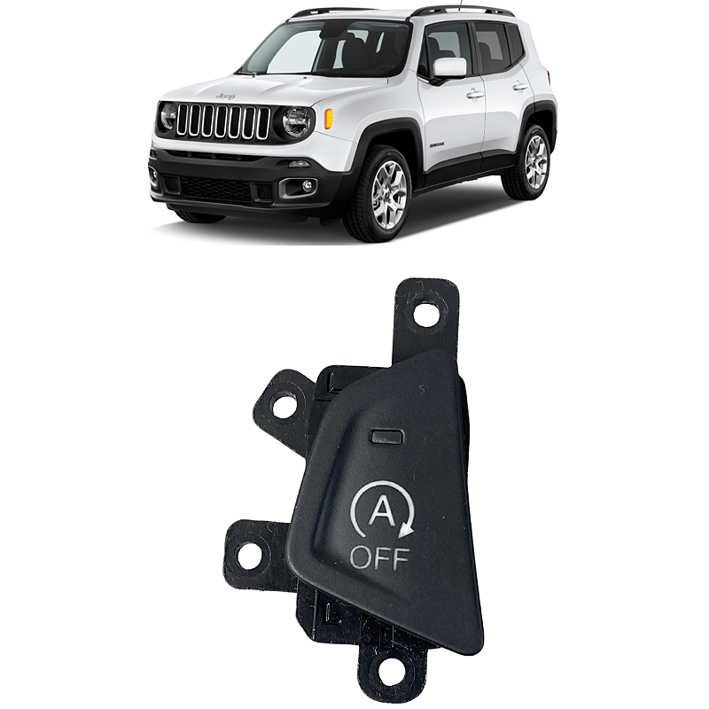 Botão Off Start Stop Jeep Renegade 2016 2017 2018 2019
