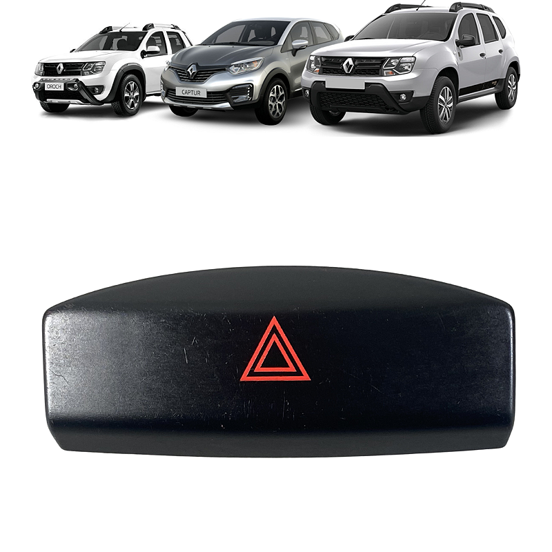 Botão Pisca Alerta Renault Duster Captur Oroch 2015 a 2020