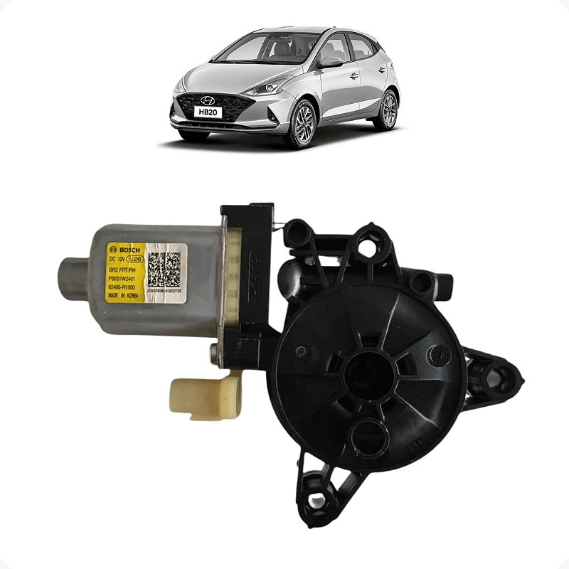 Motor Máquina Vidro Dianteiro Direito Hb20 2020 2021 2022