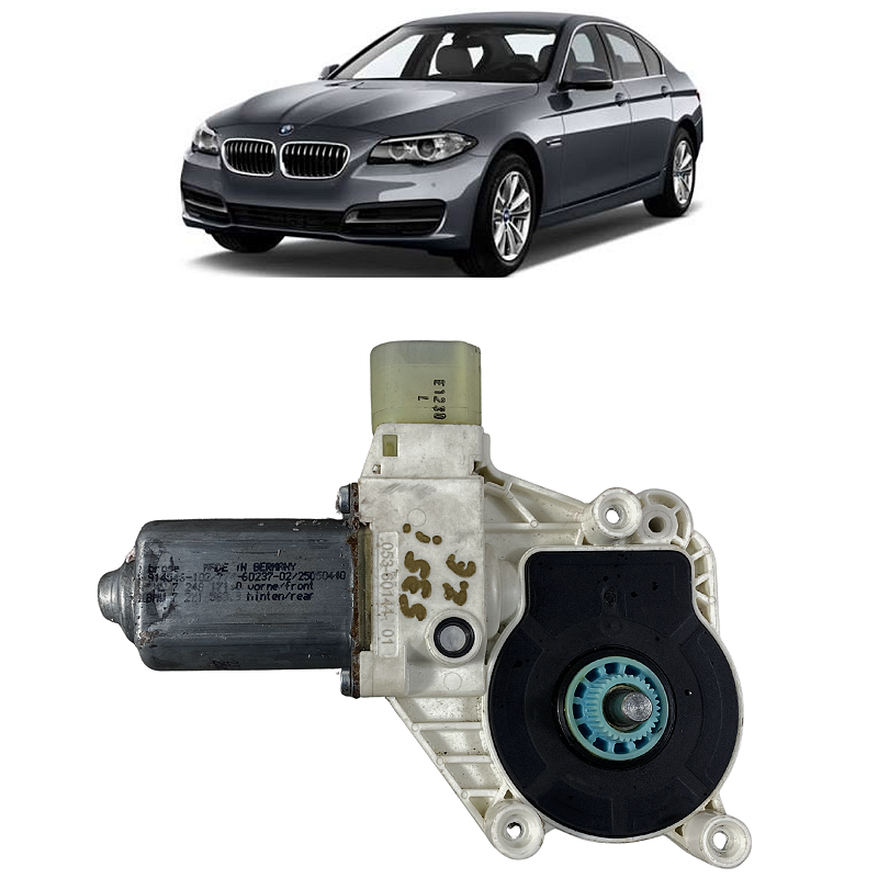 Motor Vidro Traseiro Esquerdo BMW 5 535I 3.0 2011 a 2017