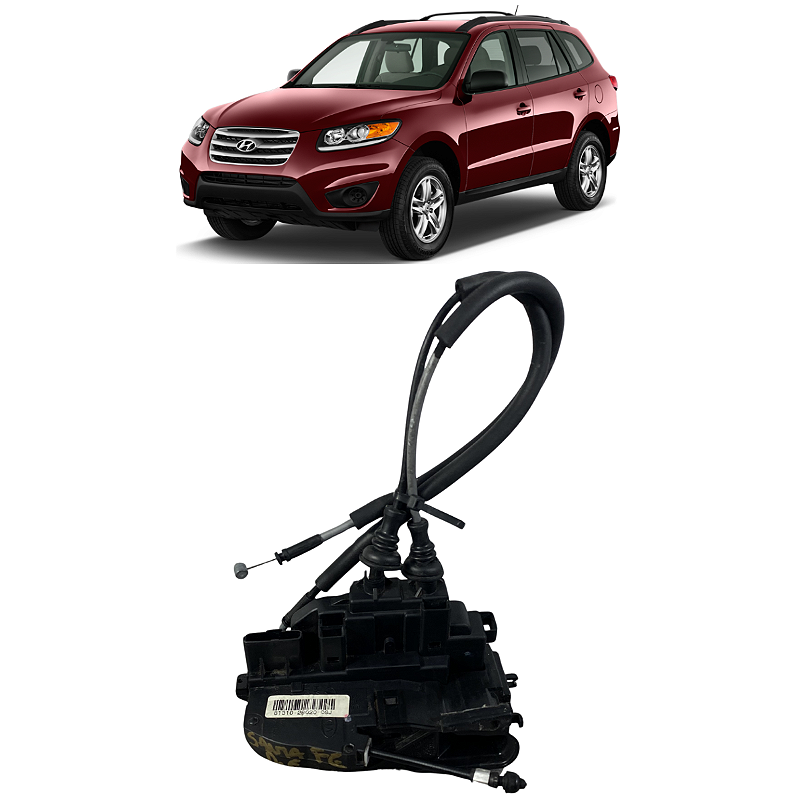 Fechadura Elétrica Dianteira Esquerda Hyundai Santa Fe 2012