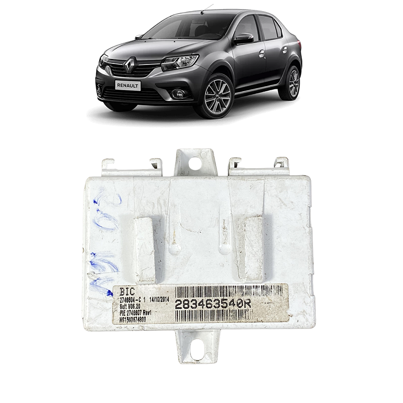 Módulo Comando Som Rádio Renault Logan 2016 2017 2018 a 2020