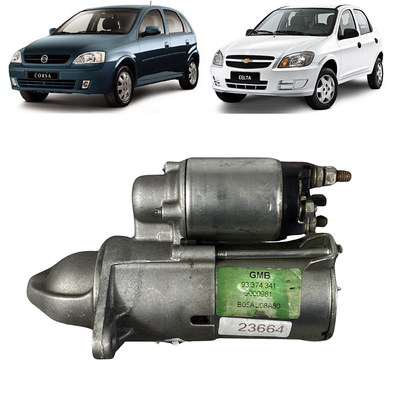 Motor Partida Chevrolet Corsa Celta 1.4 2001 2002 a 2010