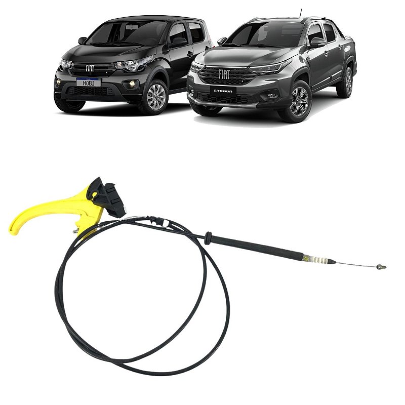 Cabo Abertura Capô Fiat Mobi Strada Cronos Uno 2017 2018