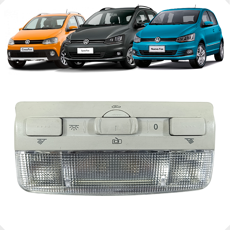 Luz Teto Cortesia Volkswagen Crossfox Fox Spacefox