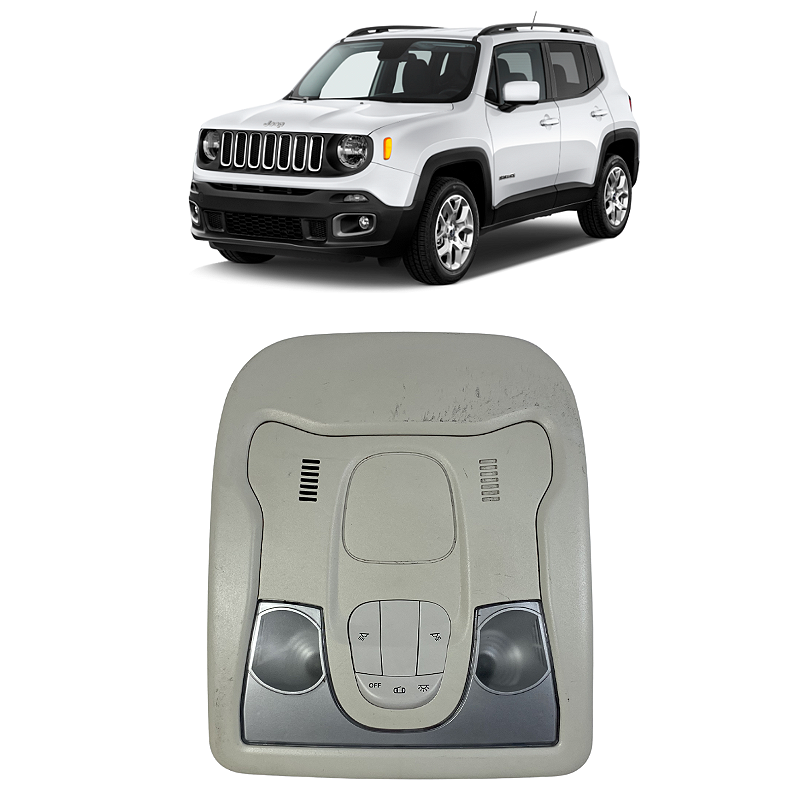 Luz Teto Cortesia Jeep Renegade 1.8 2016 2017 2018 a 2020