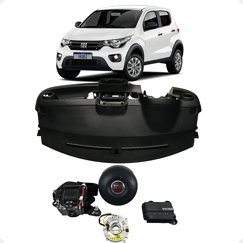 Kit Air Bag Fiat Mobi  Easy 1.0 Fire 2016 2017