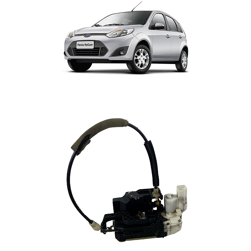 Fechadura Elétrica Porta Traseira Direito Ford Fiesta 2013