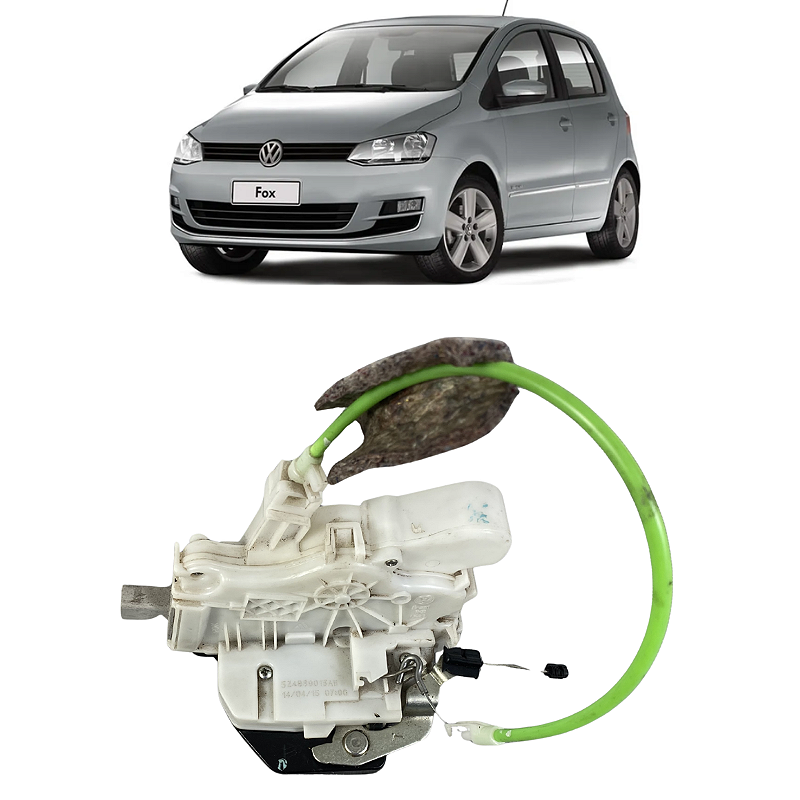 Fechadura Elétrica Traseira Esquerda Volkswagen Fox 2016