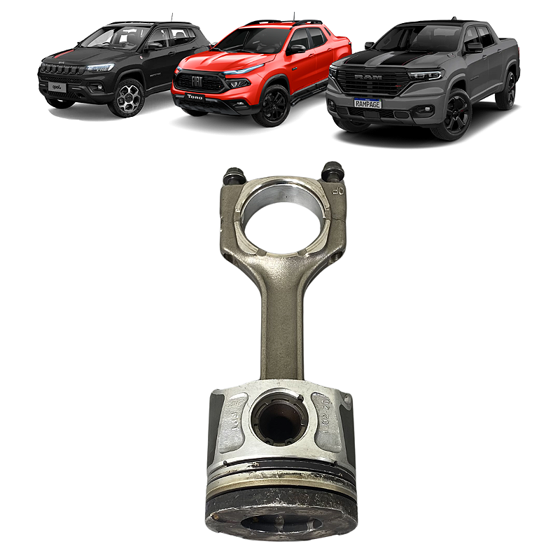 Pistão Biela Fiat Toro Compass Commander Rampage 2.0 Diesel